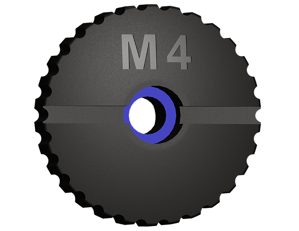 M4-M5 Plastik Kaplamalı Somun